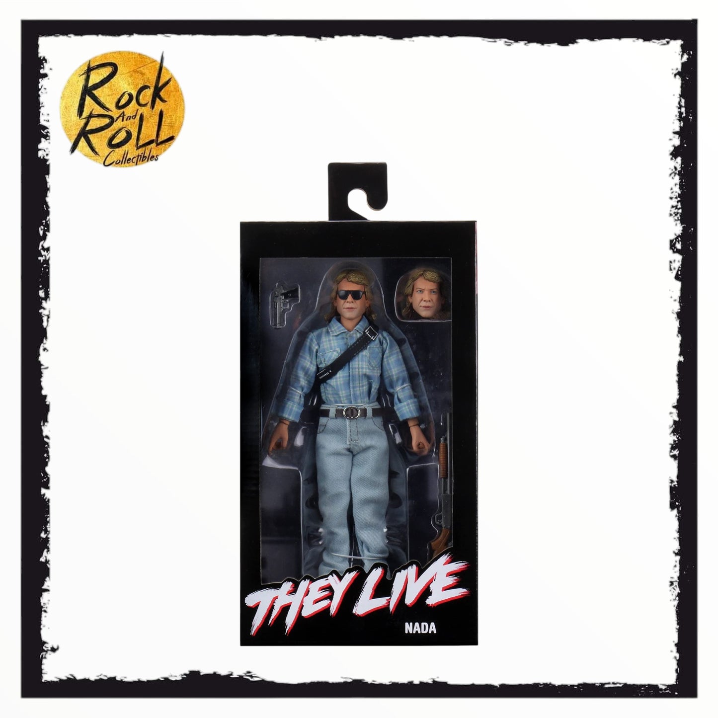 NECA They Live – John Nada 8″ Scale Clothed Action Figure