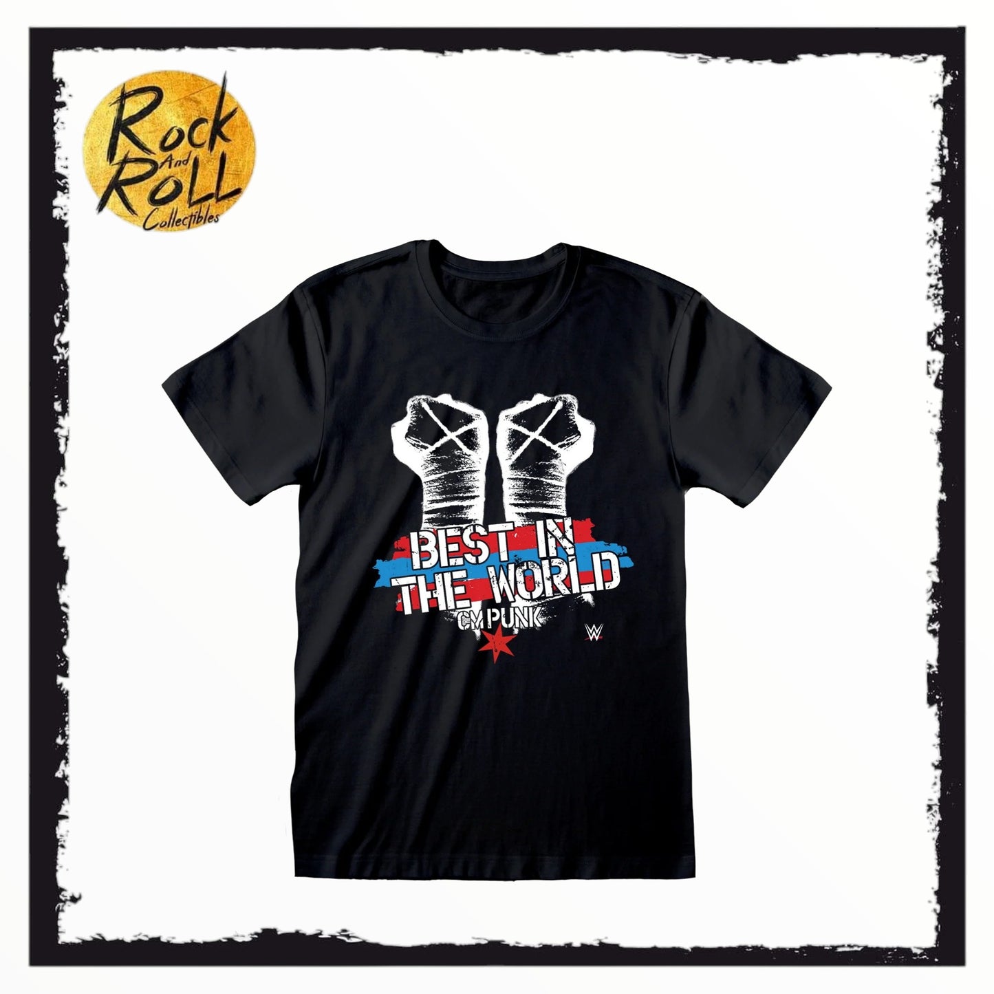CM Punk T-Shirt Officially Licensed WWE Apparel