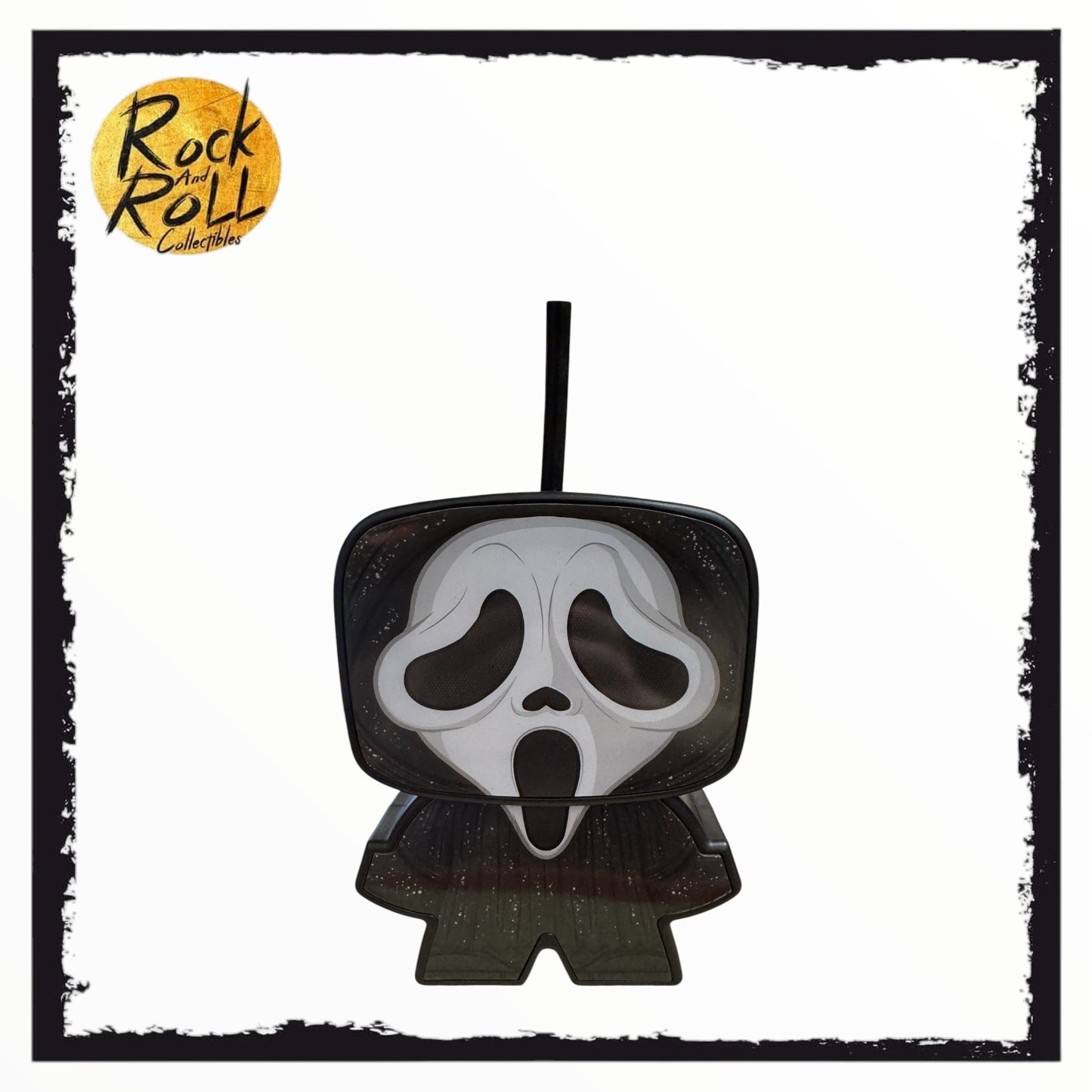 Scram VI (6) Cinemark Ghost Face Sipper Cup (No Packaging)