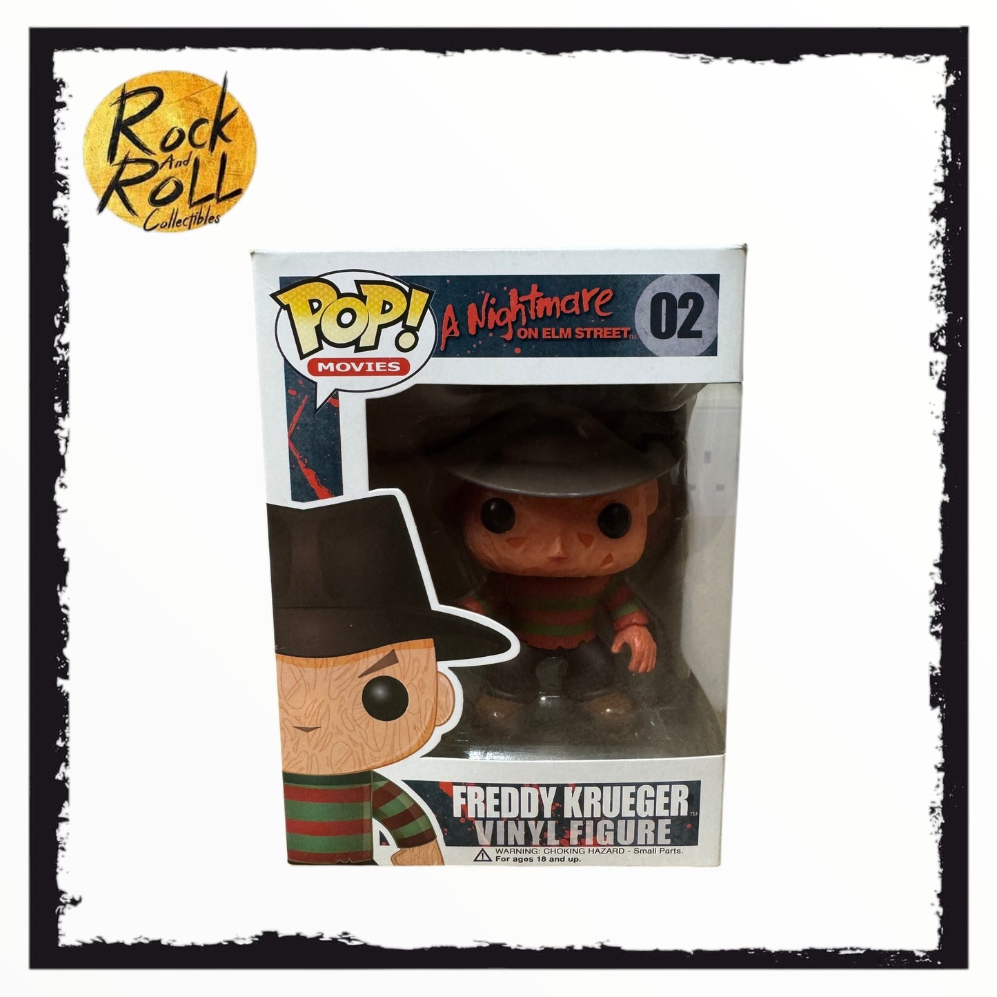 A Nightmare On Elm Street - Freddy Krueger Funko Pop! #02 Condition 8/10