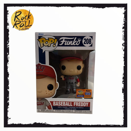 Freddy Funko - Baseball Freddy Funko Pop! #208 2023 Wondercon Official Sticker