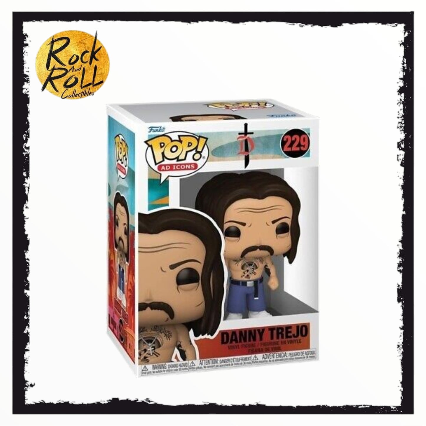Danny Trejo Funko Pop! Icons #229