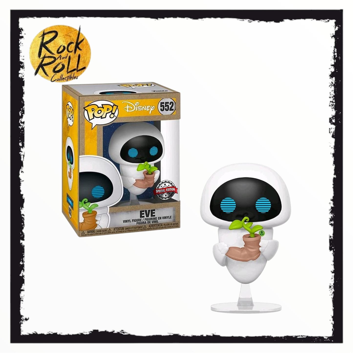 Disney - Wall-E - Eve Earth Day Funko Pop! #552 Special Edition