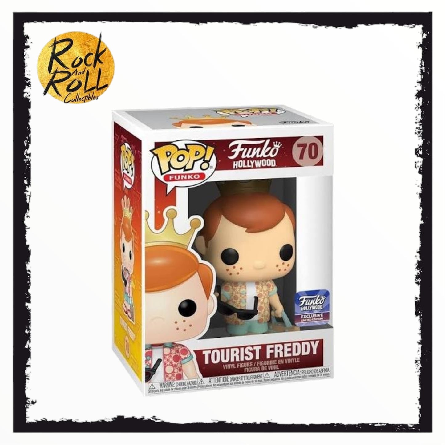 Freddy Funko - Tourist Freddy Funko Pop! #70 Funko Hollywood HQ Exclusive