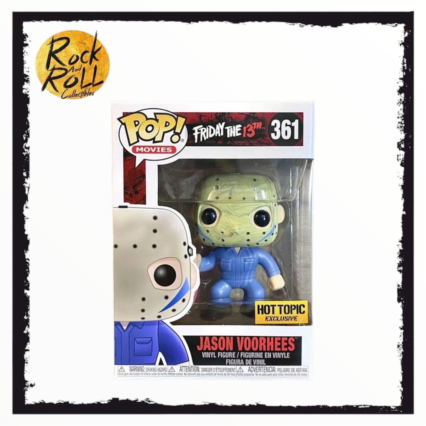 Friday the 13th - Jason Voorhees (Blue Jumpsuit) Funko Pop! #361 Hot Topic Exclusive (Read Description)