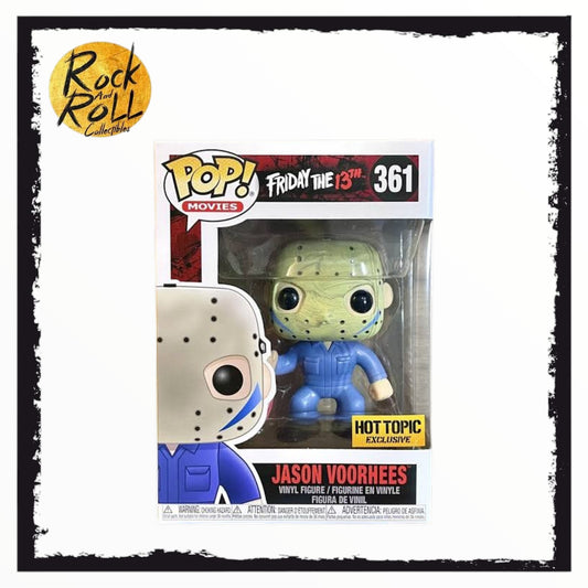 Friday the 13th - Jason Voorhees (Blue Jumpsuit) Funko Pop! #361 Hot Topic Exclusive (Read Description)