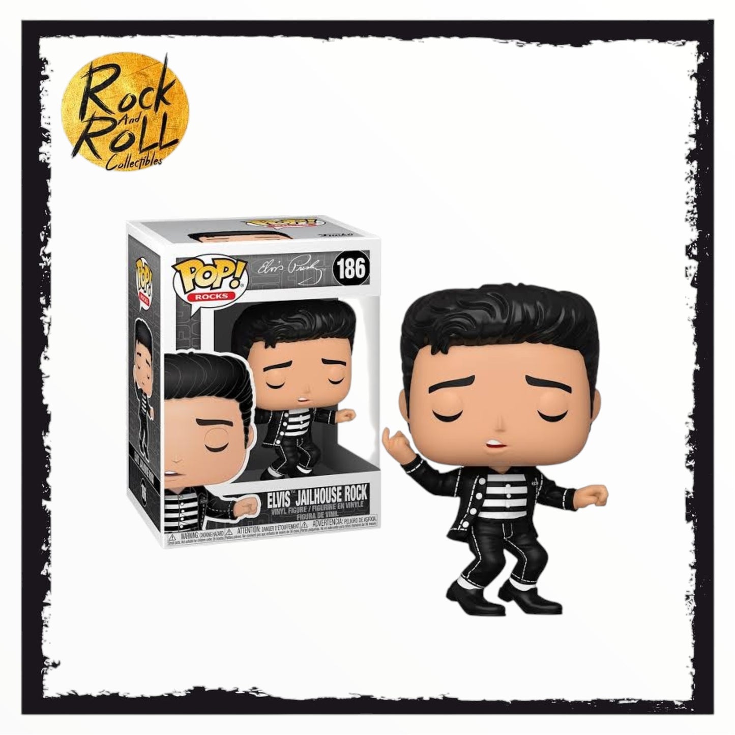 Elvis Presley (Jailhouse Rock) Funko Pop! Rocks #186