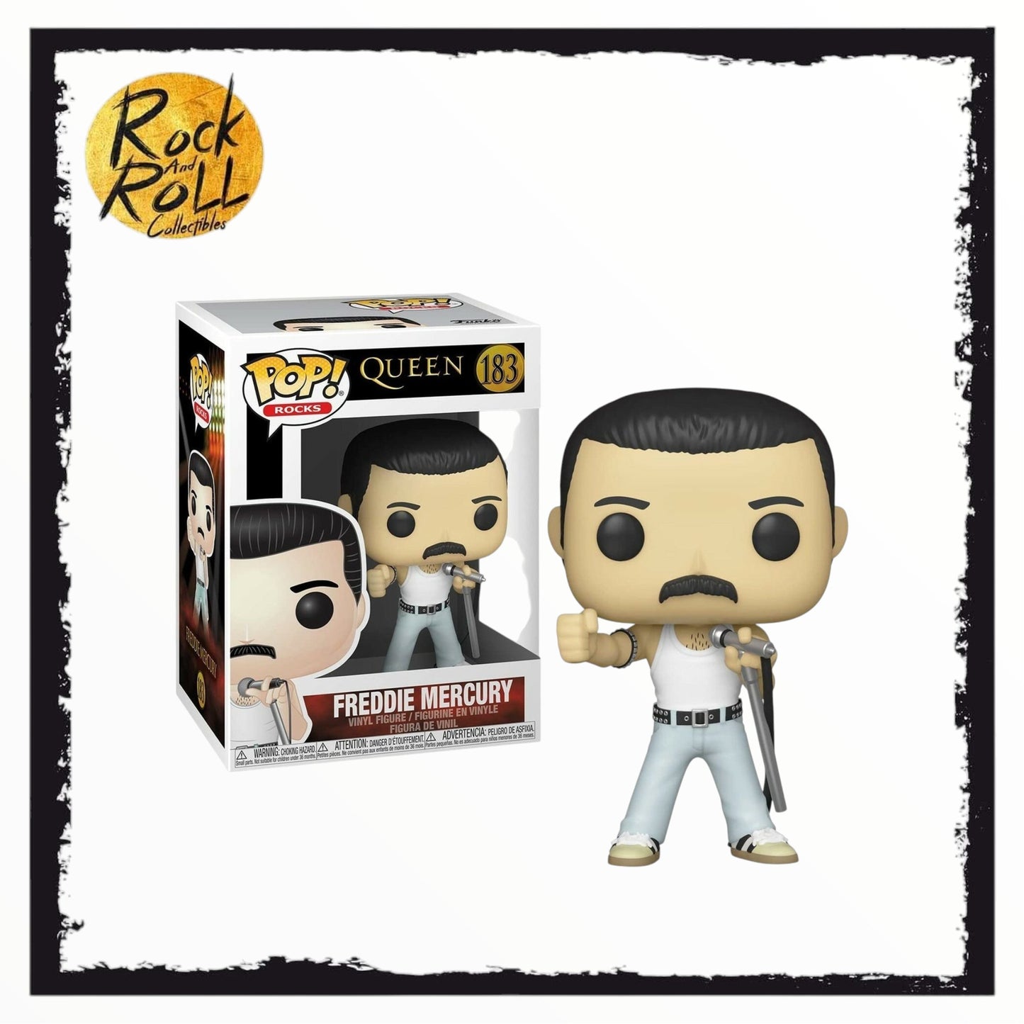 Queen - Freddy Mercury Funko Pop! Rocks #183