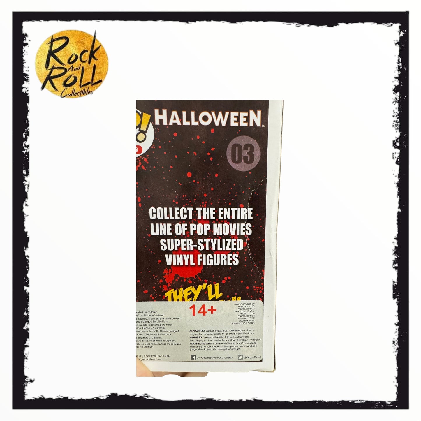 Halloween - Michael Myers Funko Pop! #03 Condition 7.5/10