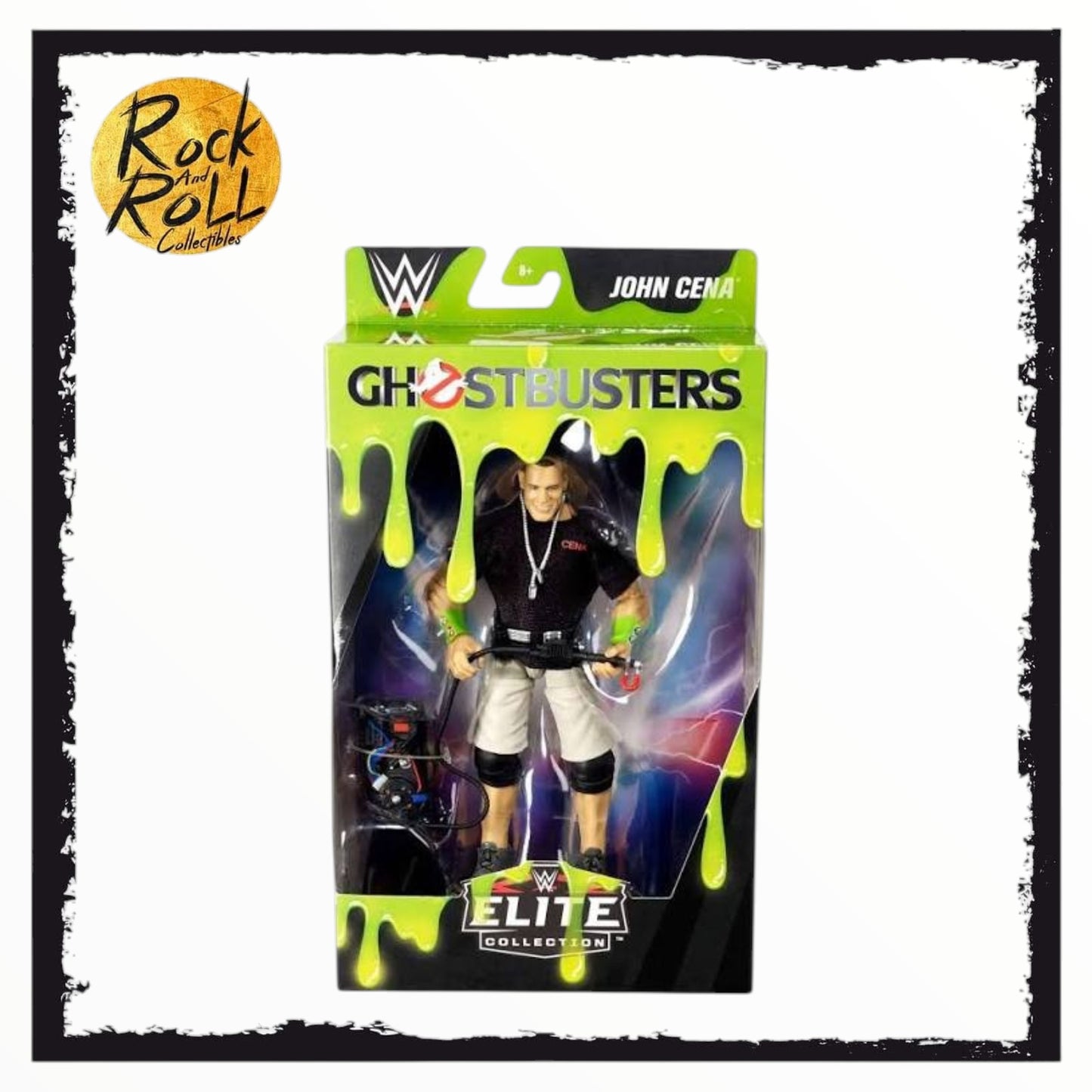WWE Elite Collection x Ghostbusters Crossover - John Cena in Protective Case