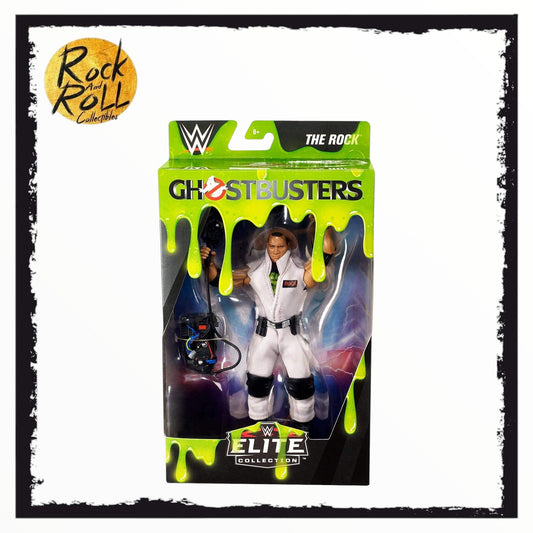 WWE Elite Collection x Ghostbusters Crossover - The Rock in Protective Case