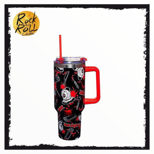 Terrifier - Art the Clown Splatter 40oz Tumbler - US Import