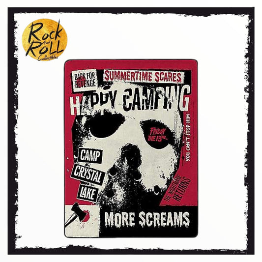 Spencers US Import - Friday the 13th Unhappy Camper Throw Blanket 46x60in
