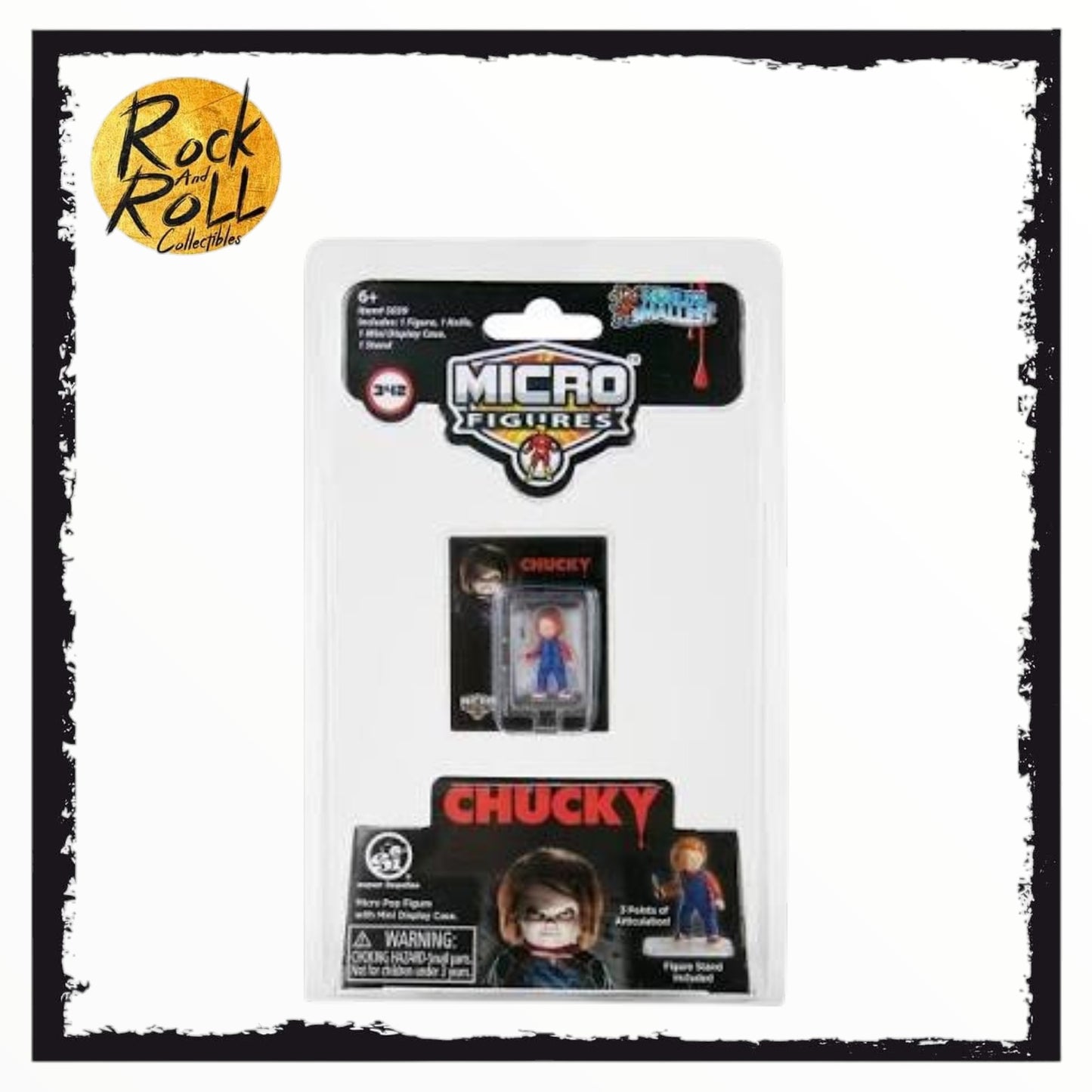 Worlds Smallest Micro Figures - Chucky #342 1.25inch