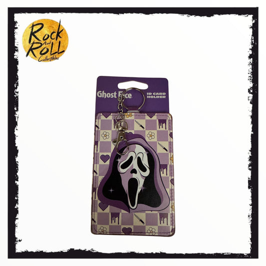 Surreal Entertainment - Horror Card Holder - Ghost Face Purple Pattern US Import