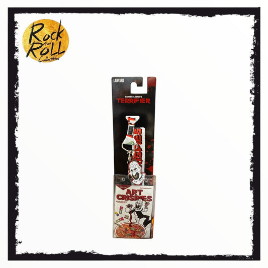 Surreal Entertainment - Horror Lanyard w/Keychain - Terrifier Art Crispies US Import