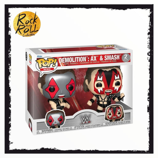 Demolition: AX & Smash 2 Pack Funko Pop - WWE