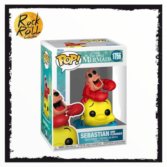 Sebastian and Flounder #1756 Funko Pop! - The Little Mermaid