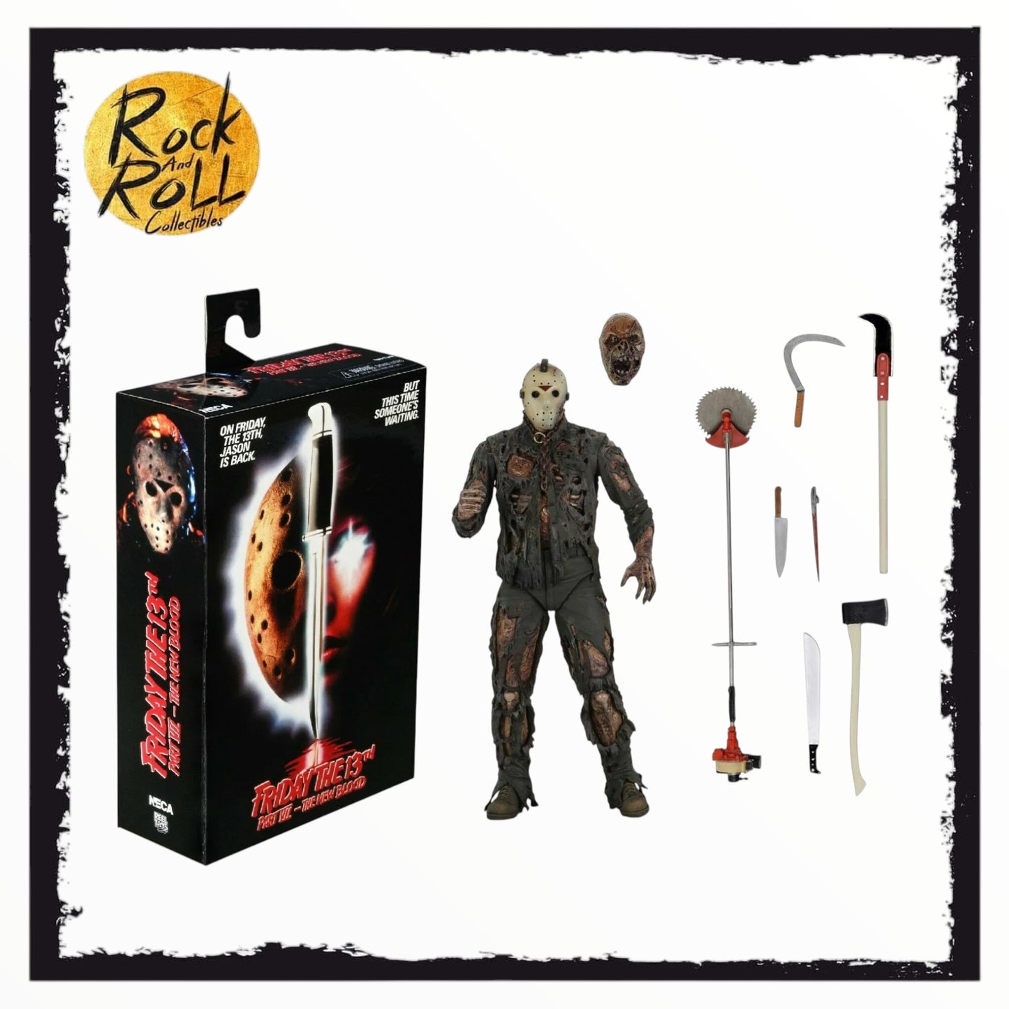 NECA Friday the 13th Part VII Ultimate Jason (The New Blood) Action Figure