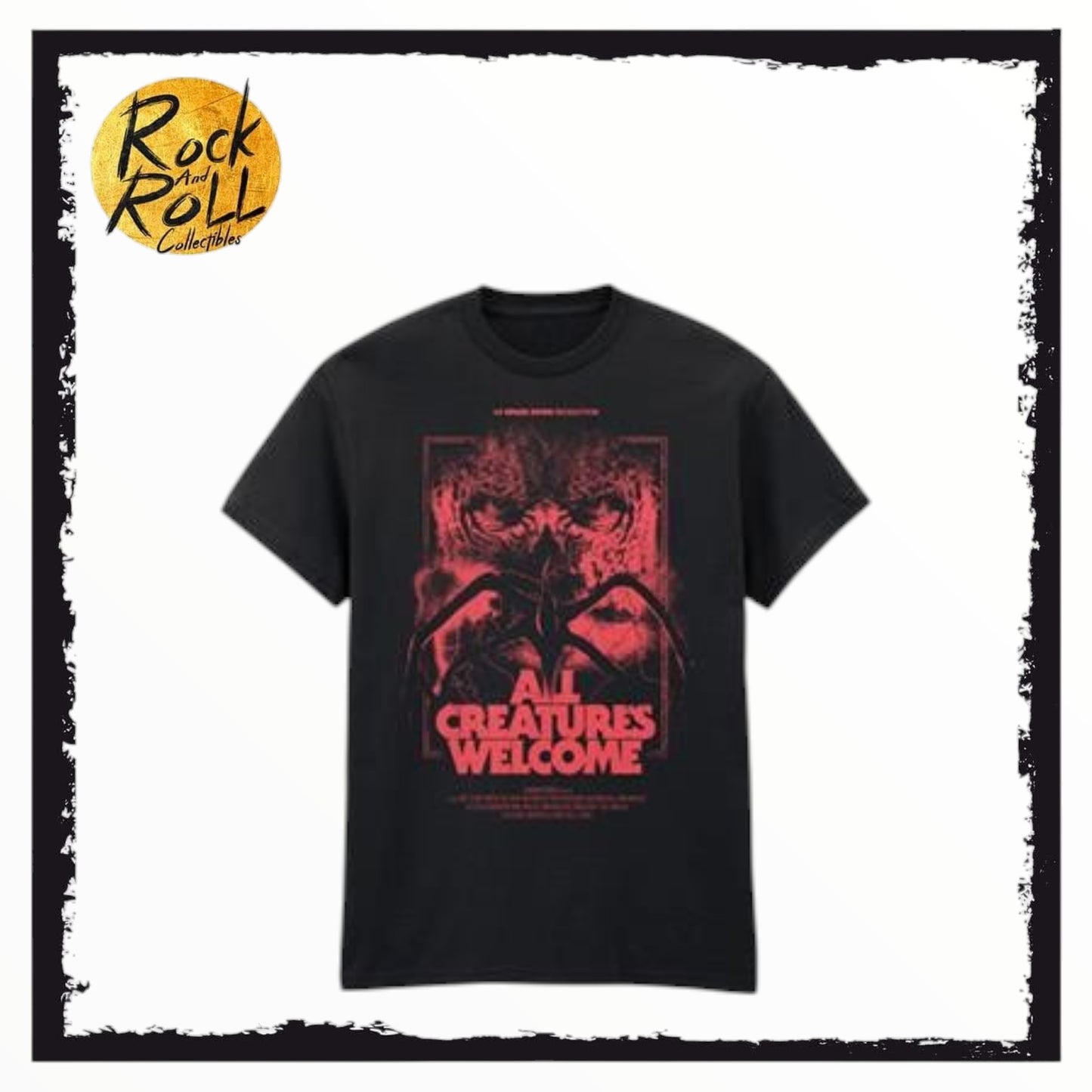 Stranger Things - All Creatures Welcome T-Shirt