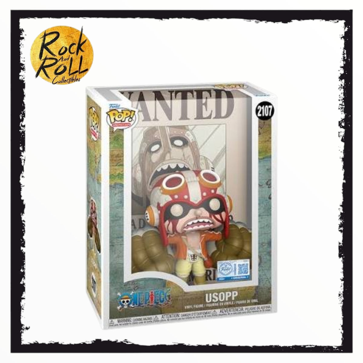 One Piece - Usopp Wanted Funko Pop! #2107 Special Edition
