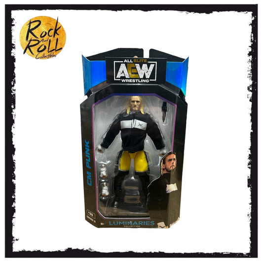AEW Unmatched Series 8 CM Punk (Luminaries) US Import