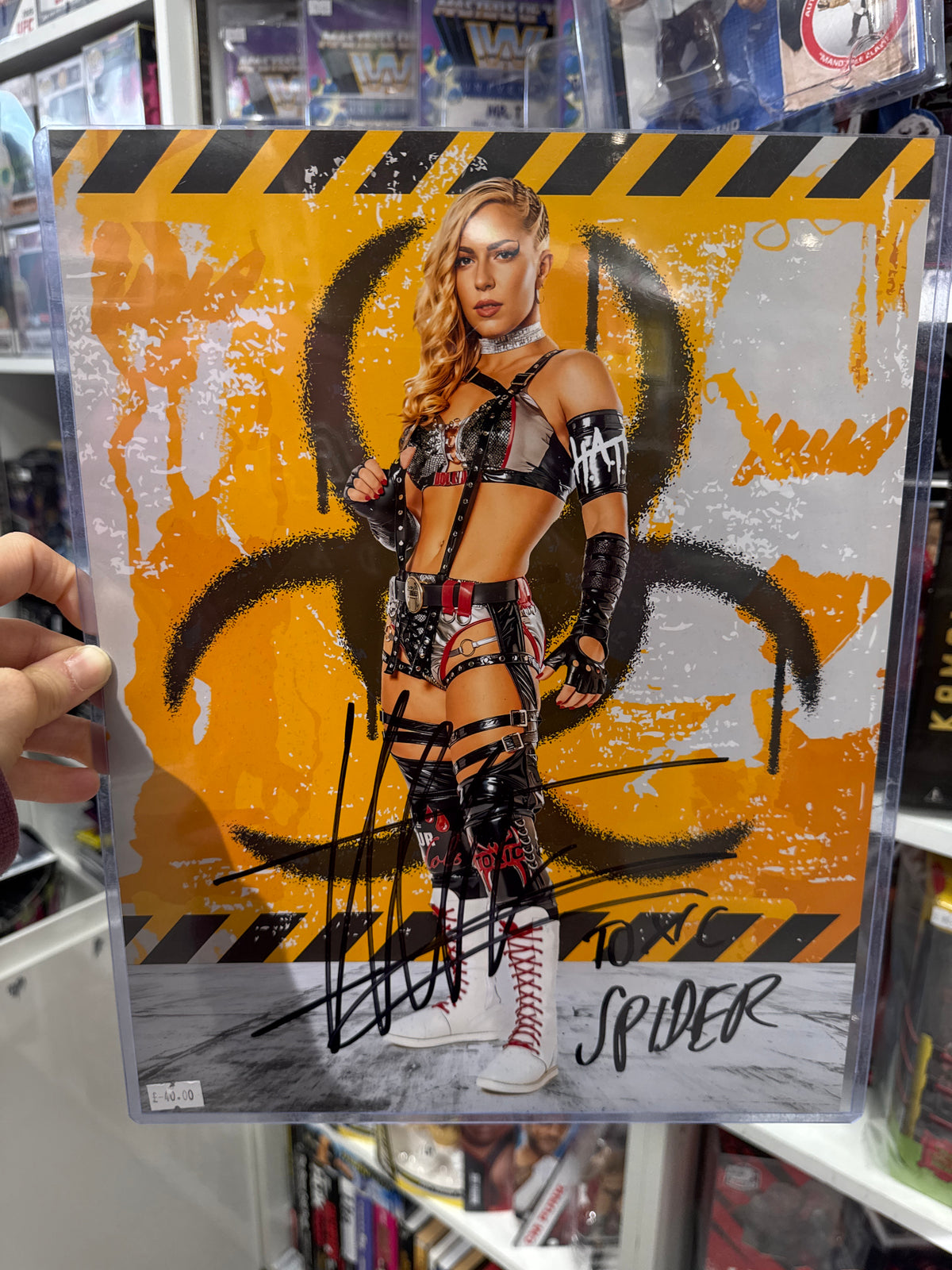 HS Signed Thekla 11x14 Toxic Spider