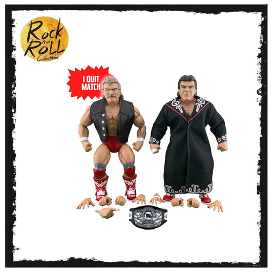 “I Quit” Match Magnum TA and Tully Blanchard Remco PowerTown AllStar Wrestlers 2-Pack Pre Order
