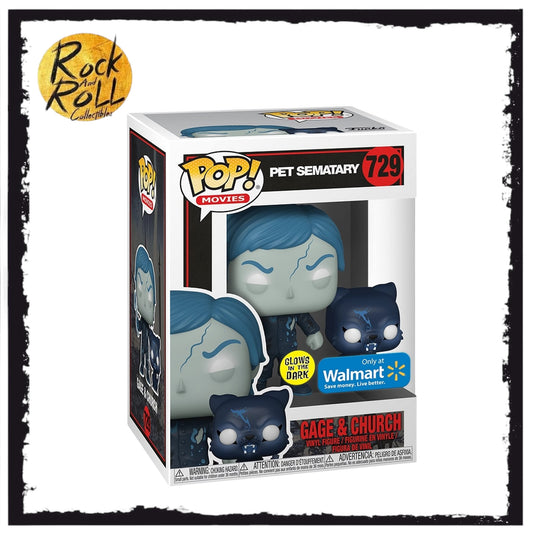 Pet Sematary - Undead Gage & Church (GITD) Funko Pop! #729 - Walmart Exclusive