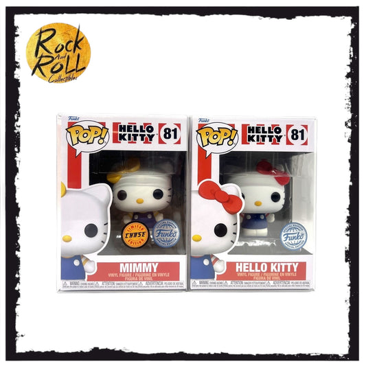 Hello Kitty Funko Pop! #81 & Mimmy (Chase) Funko Pop! #81 Special Edition Bundle