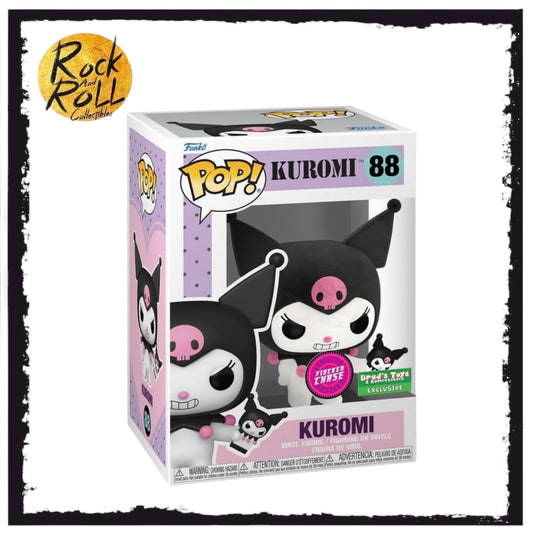 Condition 8/10 - Kuromi (Flocked Chase) Funko Pop! #88 Brad's Toys Exclusive