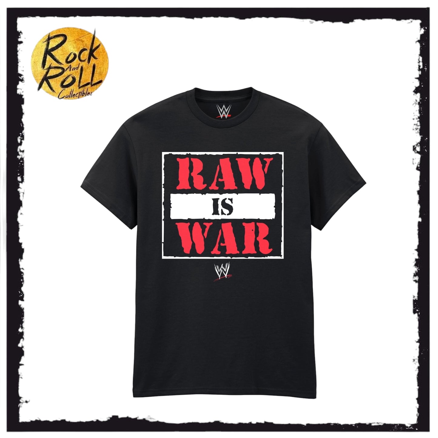 Raw Is War T-Shirt Officially Licensed WWE Apparel