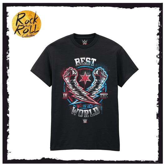 CM Punk Best In The World T-Shirt Officially Licensed WWE Apparel
