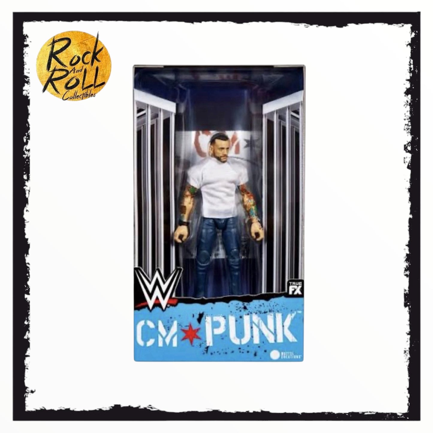 WWE Mattel Creations Elite Cm Punk Exclusive Return