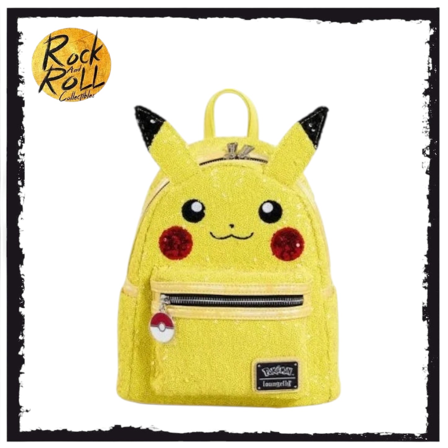 Loungefly Pokemon Pikachu Sequin Cosplay Mini Backpack