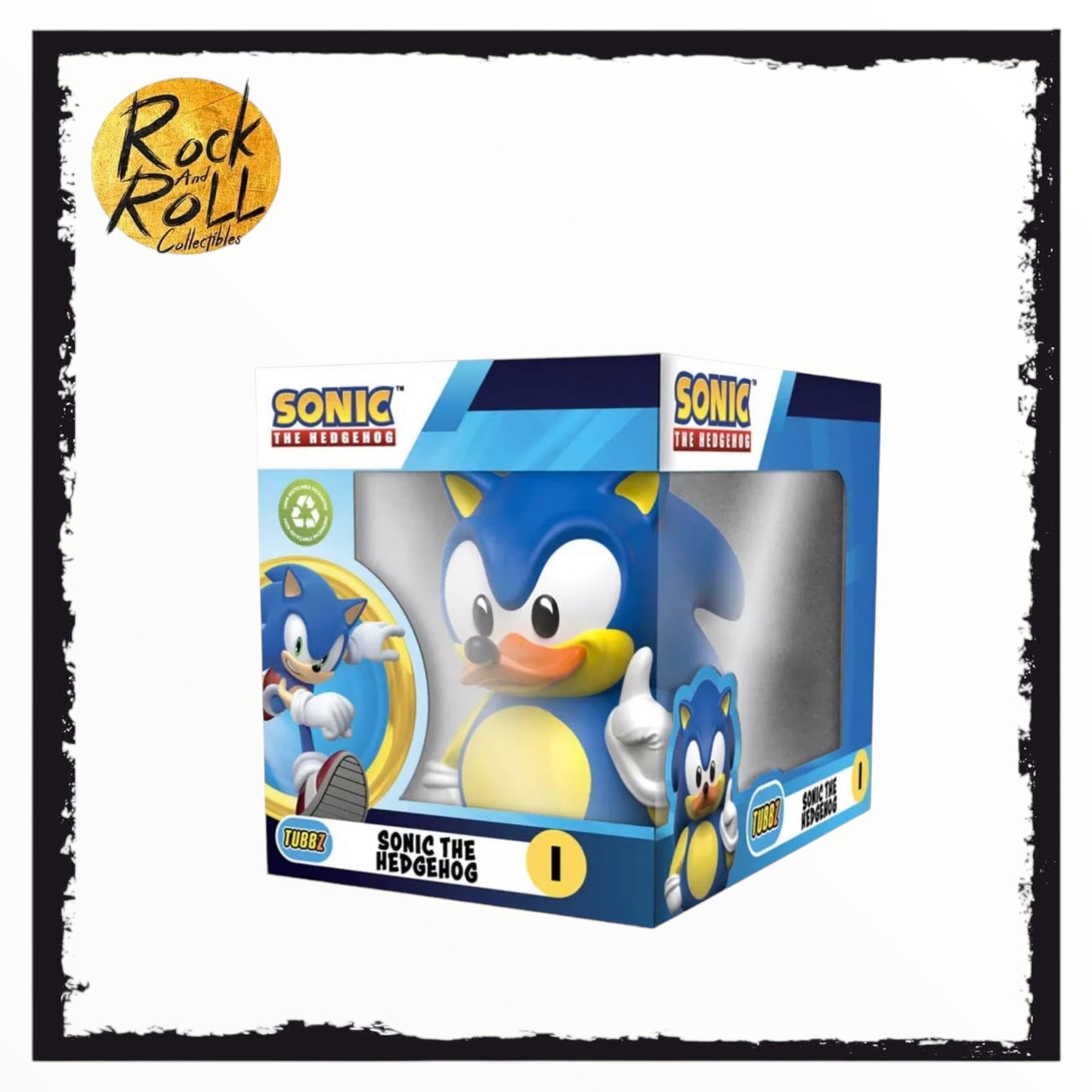 TUBBZ Boxed Edition Sonic Collectible Vinyl Rubber Duck Figure Sonic