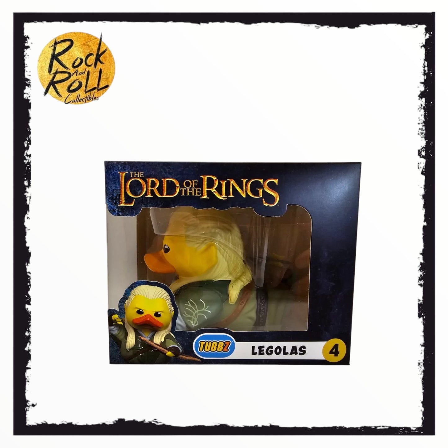 Tubbz #4 LEGOLAS The Lord Of The Rings Vinyl Rubber Duck