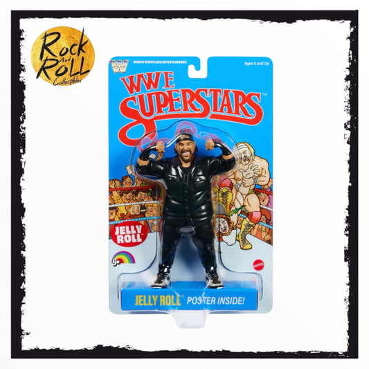 WWE Superstars LJN - Jelly Roll (Blue Card)