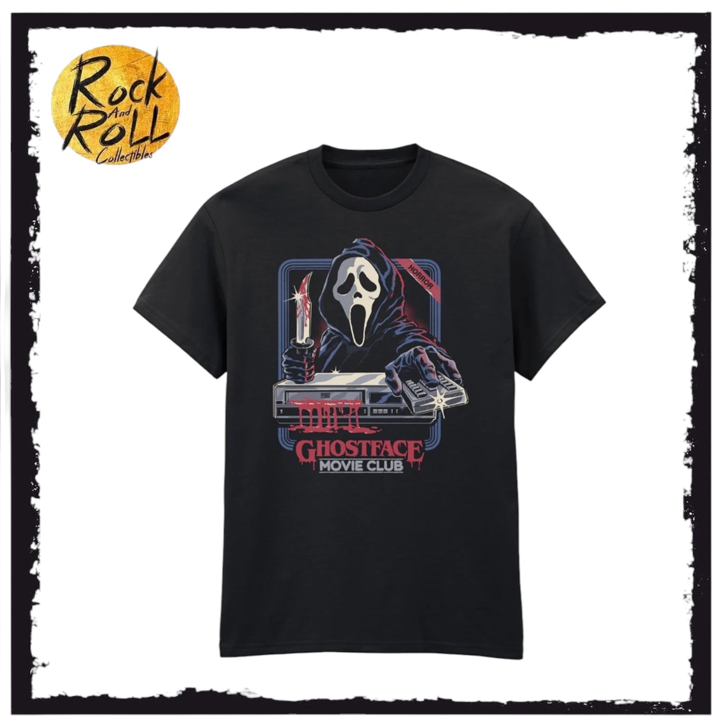 Steven Rhodes x Ghost Face Movie Club T-Shirt