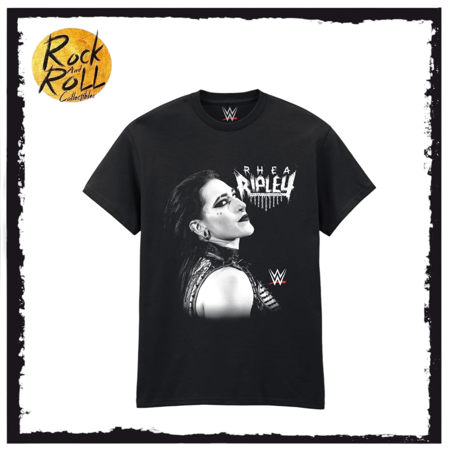 Rhea Ripley Faded Photo T-Shirt Officially Licensed WWE Apparel