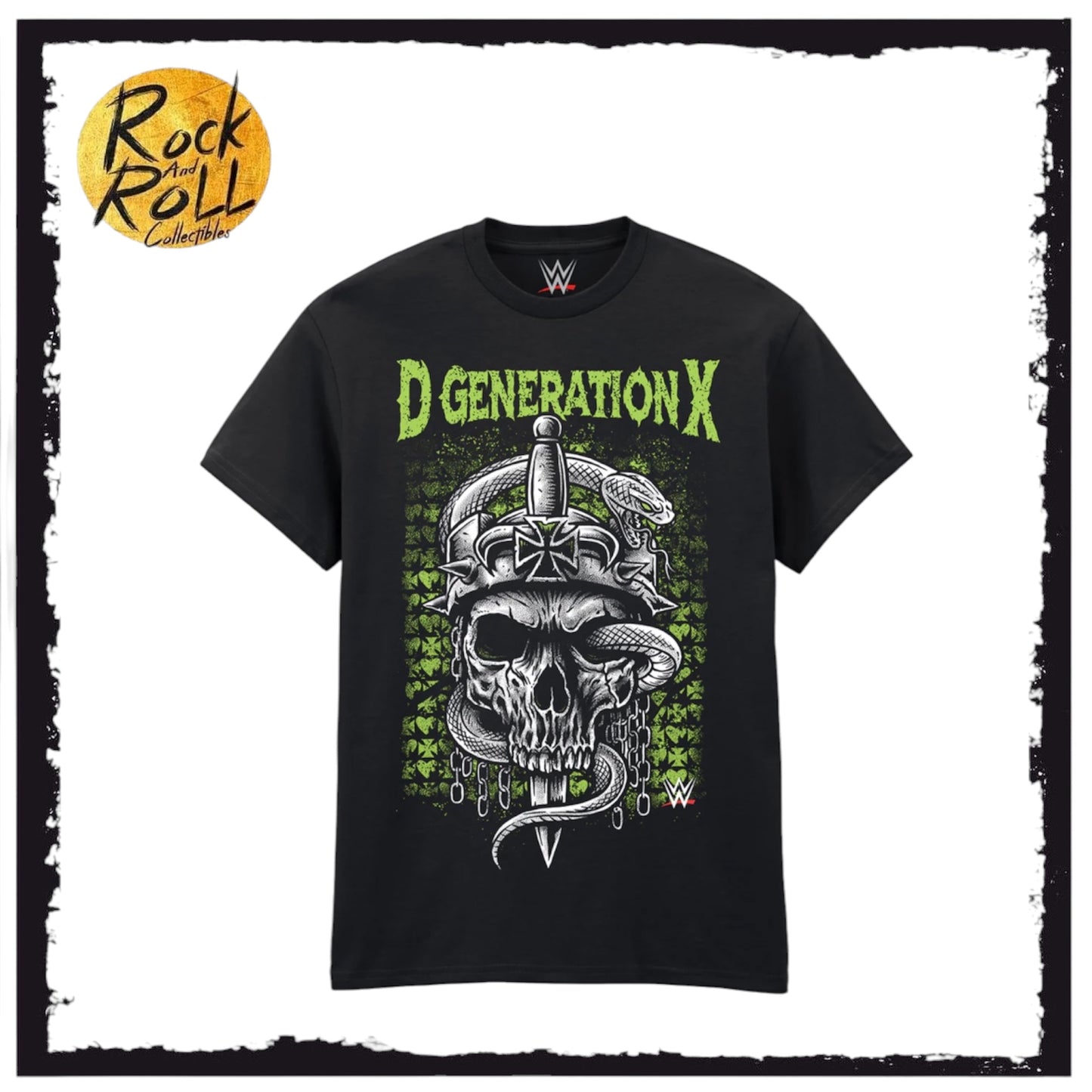 D Generation X Skulls T-Shirt Officially Licensed WWE Apparel