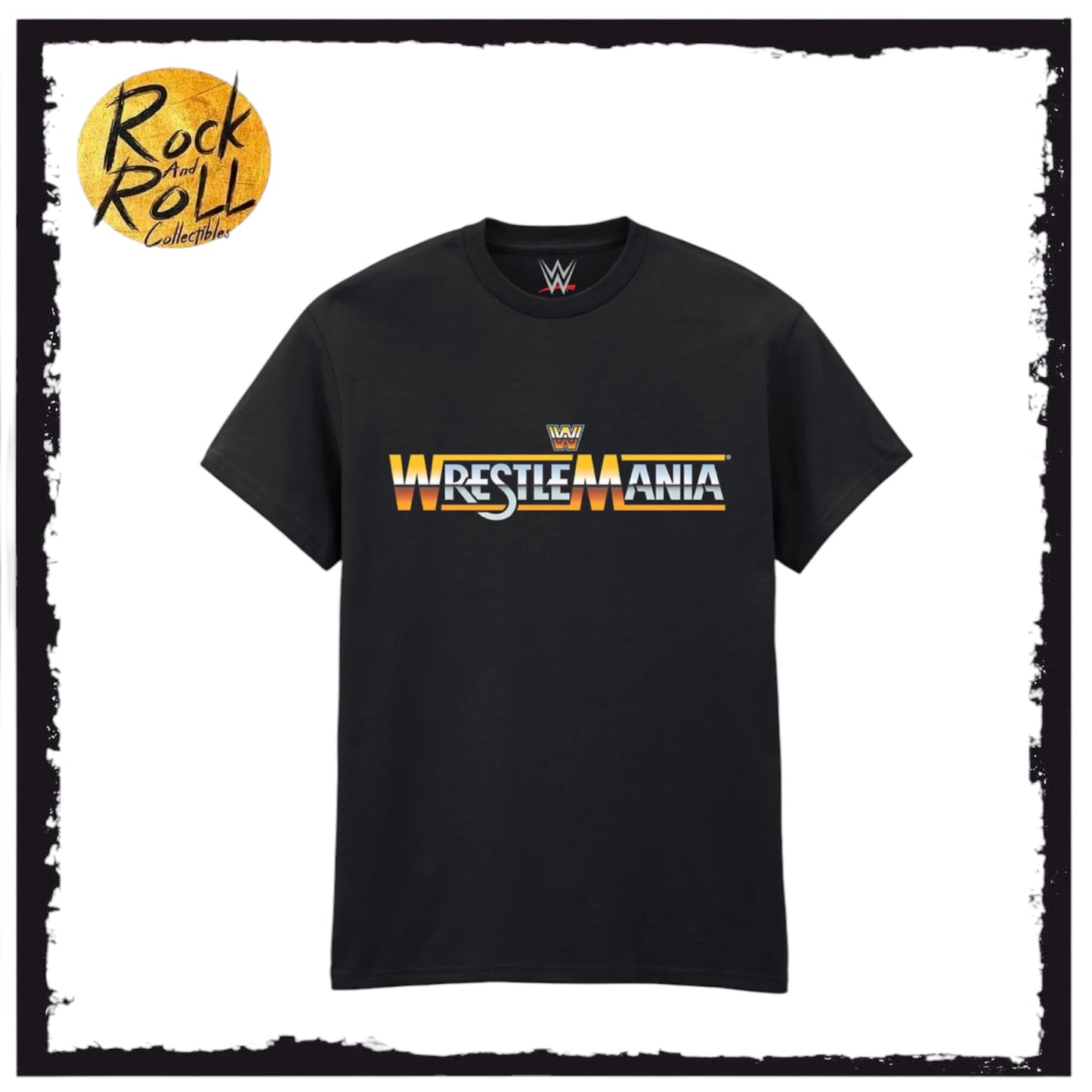 Wrestlemania Logo T-Shirt Officially Licensed WWE Apparel