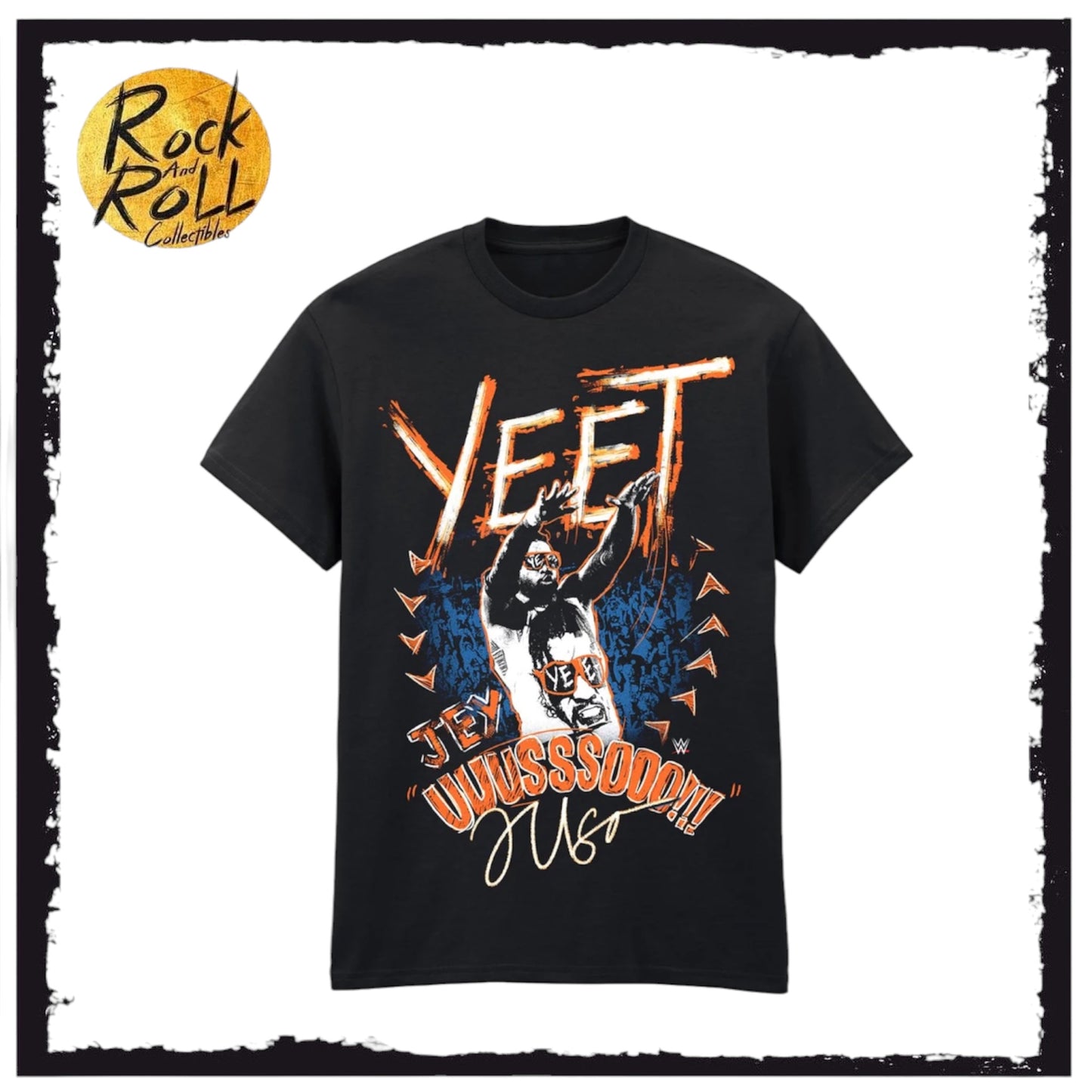 Jey Uso UUUSSSOOO YEET T-Shirt Officially Licensed WWE Apparel