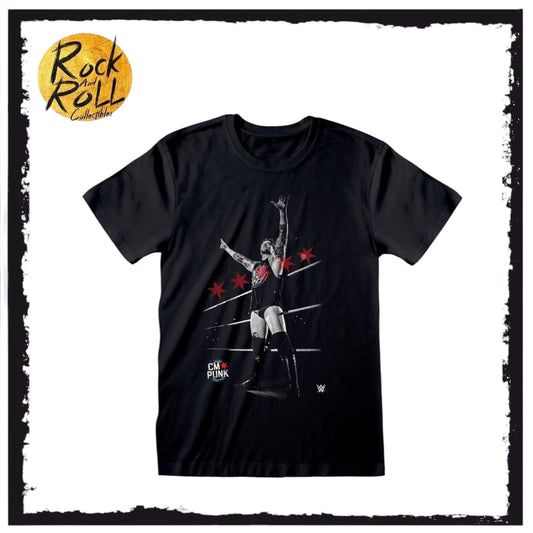 CM Punk Chicago Made T-Shirt Officially Licensed WWE Apparel