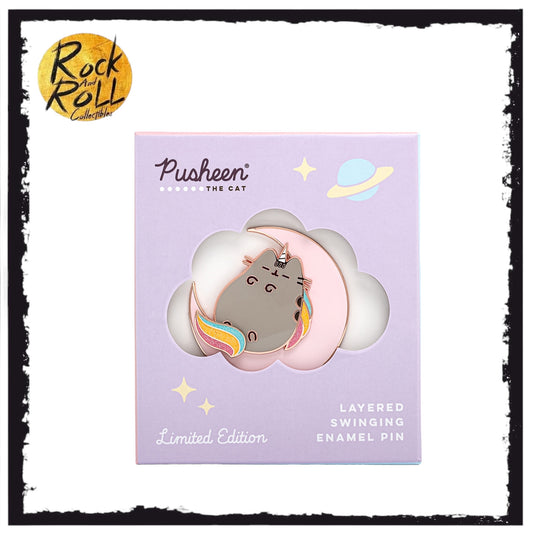 Loungefly Limited Edition Pusheen Layered Swinging Enamel Pin