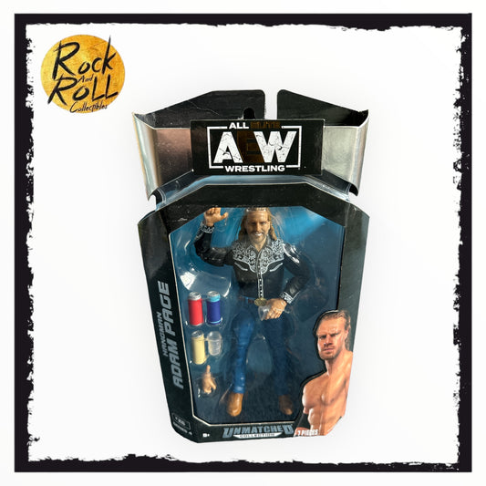 BOX DAMAGE - HANGMAN ADAM PAGE AEW UNMATCHED COLLECTION SERIES 4