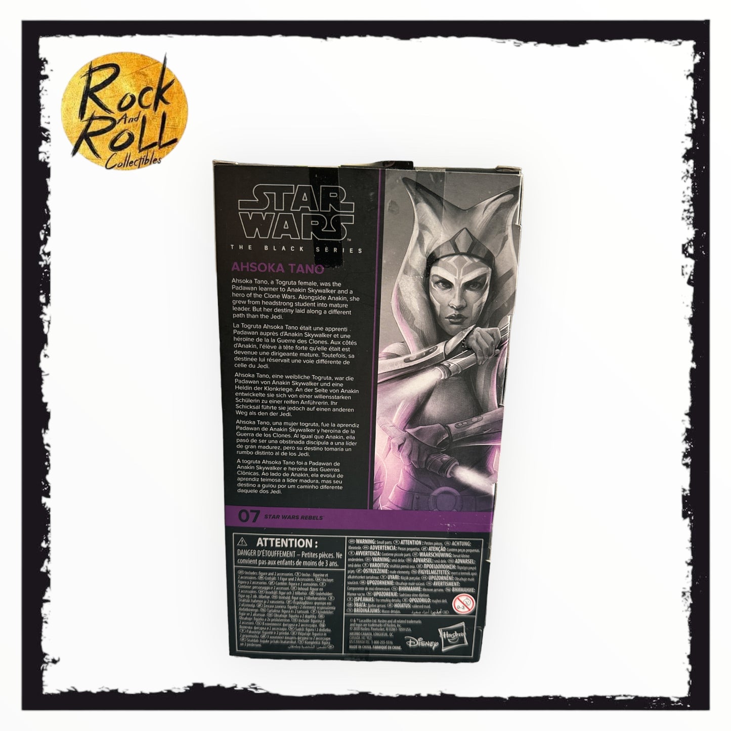 Box Damage - Star Wars The Black Series - Ahsoka Tano