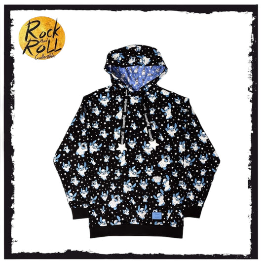 Loungefly Disney Stitch Ghost Hooded Sweatshirt