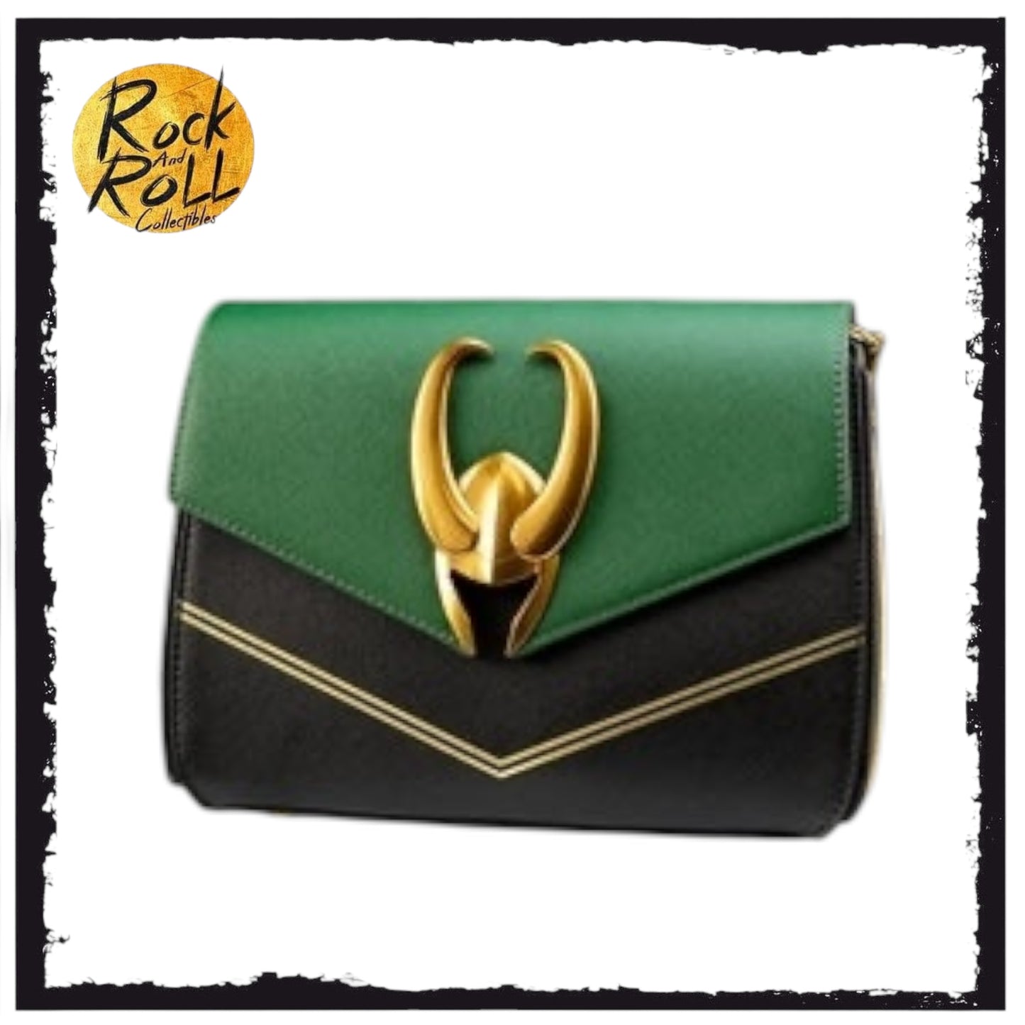 Loungefly Marvel Loki Hardware Crossbody Bag