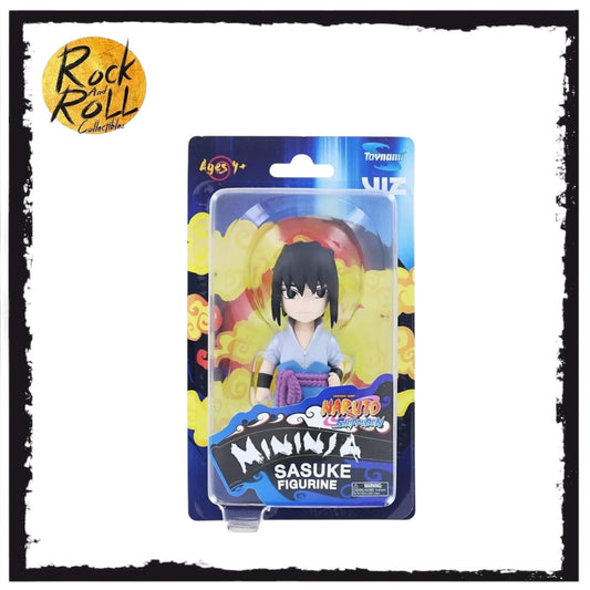 Naruto Shippuden Mininja 4 Inch Figurine Series 1 Sasuke